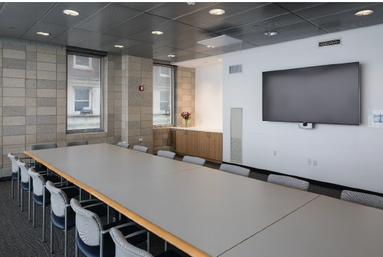 A computer lab on the third floor of Lerner Hall was converted into two new meeting rooms. (Photo: Andrew Rugge) A computer lab on the third floor of Lerner Hall was converted into two new meeting rooms. (Photo: Andrew Rugge)