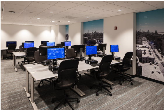 A new computer lab was constructed the fourth floor of Lerner Hall. (Photo: Andrew Rugge) A new computer lab was constructed the fourth floor of Lerner Hall. (Photo: Andrew Rugge)