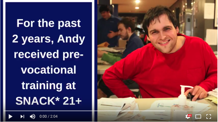Andy Got A Job - SNACK NYC Video: Andy Got A Job - SNACK NYC