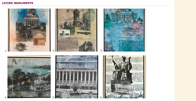 Living Monuments: Celebrating Columbia's Growth and History Gallery: Living Monuments art by Michal Namany