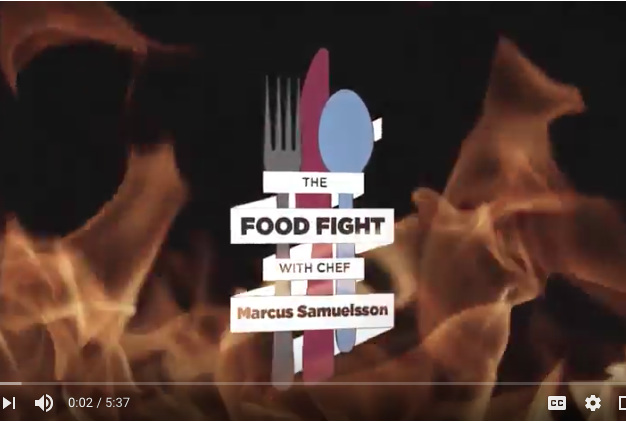 Battle of the Dining Halls, Food Fight 2017 Video: Food fight with Chef Marcus Samuelsson